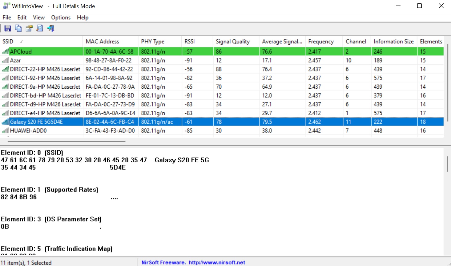 free downloads WifiInfoView 2.91