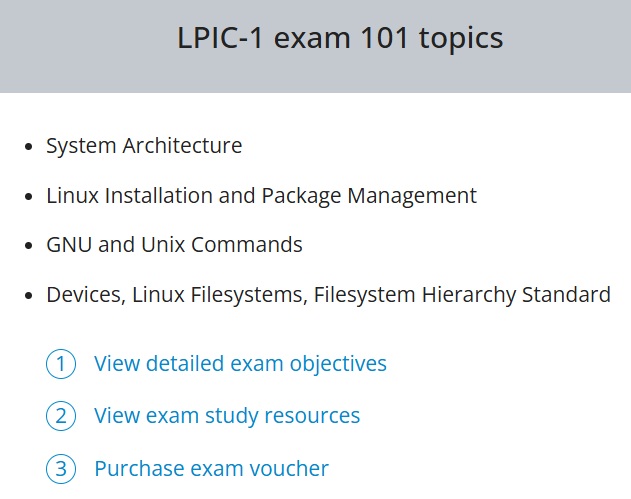 آزمون LPIC1-101